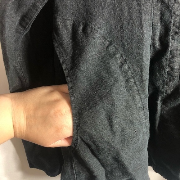 Flax Linen Jacket in a size small - Picture 3 of 4
